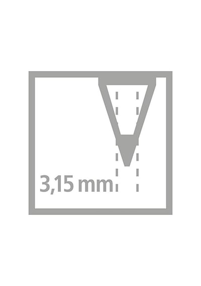 Pastel Yeşil - Ergonomik Kurşun Kalem - Sağ 103 Ivory