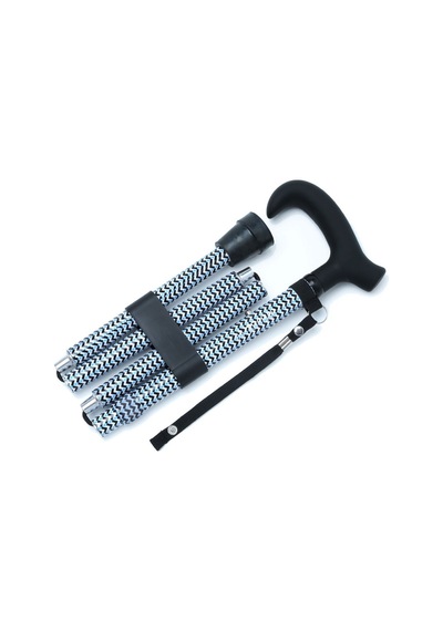 Gb845 Desenli Katlanır Baston Zigzag Desenli