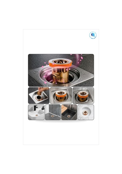 Gider Kapağı Koku Ve Böcek Önleyici Duş Lavabo İçin Geri Akış Eng