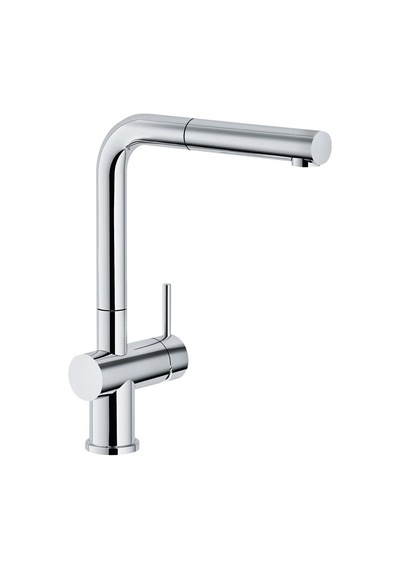Franke UBG 611-86 Granit Slate Evye Gri + Active Plus Doccia Armatür Krom
