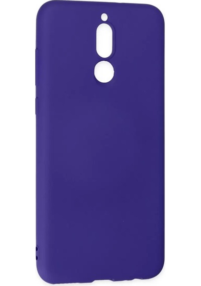 Newface Huawei Mate 10 Lite Kılıf Nano İçi Kadife Silikon - Mor Belirtilmemiş