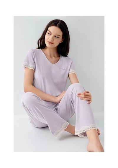 Pierre Cardin Kadın Mor Pijama Takımı Mor/s