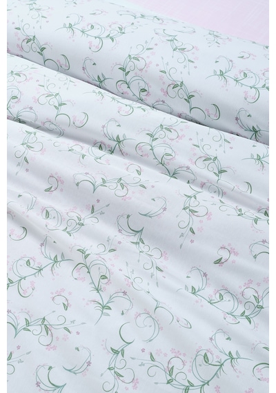 Almira Cotton Feel Nevresim Takımı Çift Kişilik Beyaz