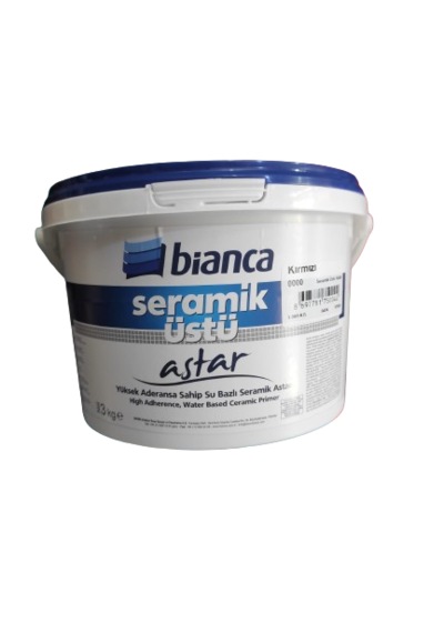 Bianca Seramik Üstü Astar Kırmızı 3 Kg