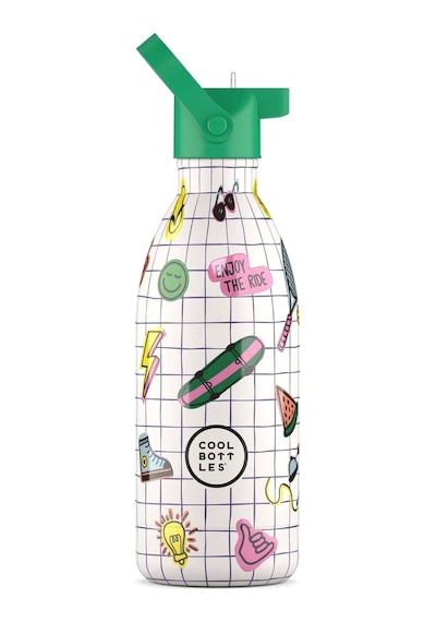 Cool Bottles The Kids Bottle Play Mode Pipetli Termos Suluk 500 Ml Çok Renkli