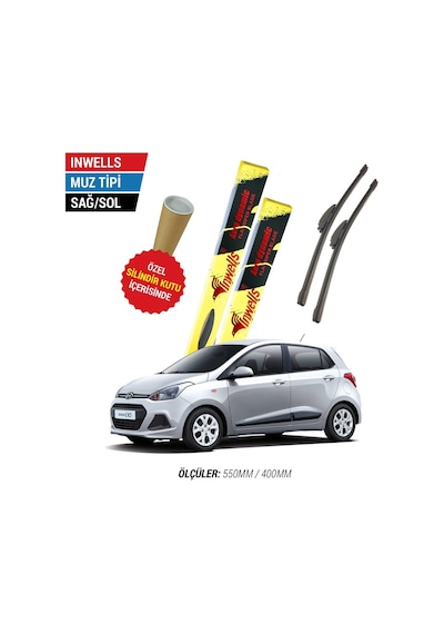Hyundai i10 İnwells Muz Silecek (2008-2019)