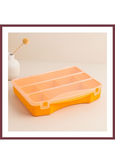 Storeşahin 8 Bölmeli Organizer Kutusu 18x13x3.5 Cm Shn0720 Çok Renkli