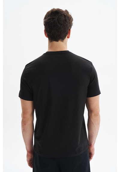 AR-MA Arma Erkek Regular Fit Yazı Baskılı Süprem Bisiklet Yaka Tişört Y29344472302 Siyah