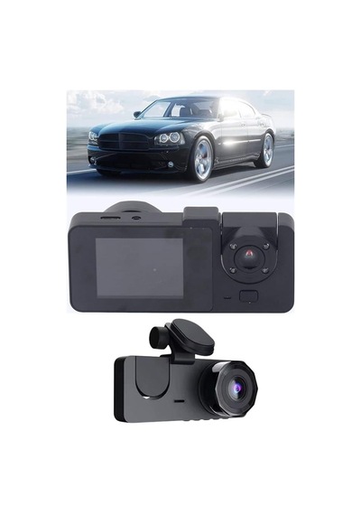 Araç İçi Dikiz Kamerası Sürüş Kaydedici 3 Lensli Dvr Kamera 73274466