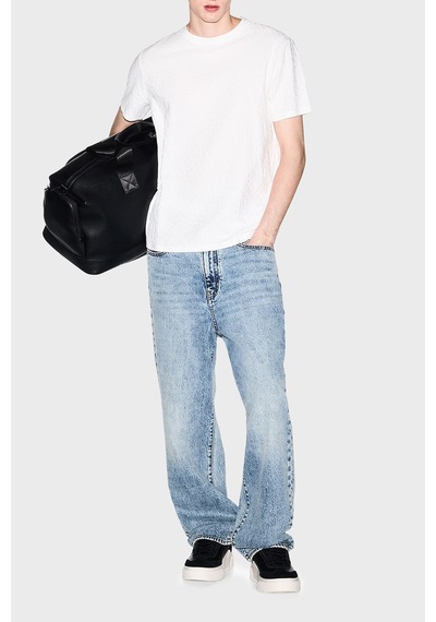 Armani Exchange Erkek T Shirt Xm002821 Af10337 U0009 Beyaz