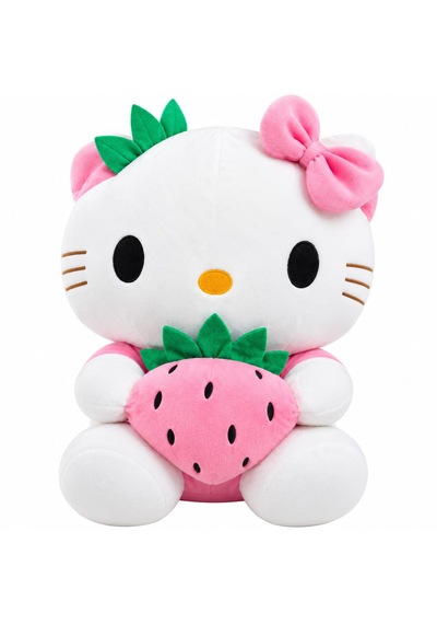 Oyuncak Hello Kitty Peluş Büyük Boy Yumuşak Sevimli Hediyelik Oyun Arkadaşı 40 Cm Pembe