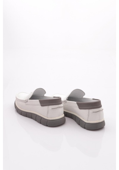 Dgn 5836 Erkek Comfort Ayakkabi Beyaz