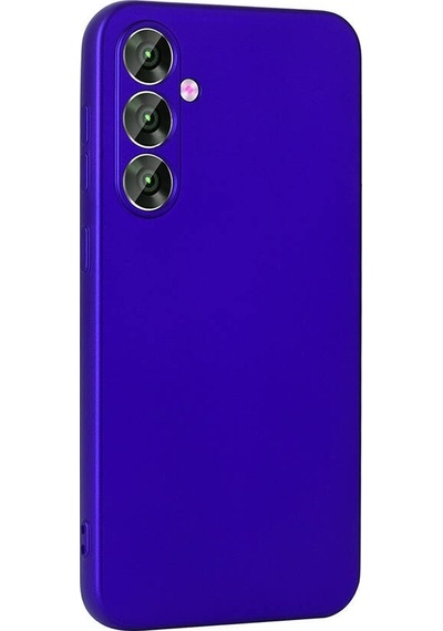 Kilifone - Galaxy A35 Uyumlu Kılıf Esnek Soft Premier Silikon Kapak - Mürdüm - T30973