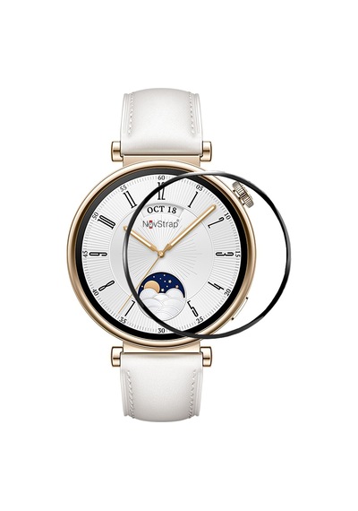 Huawei Watch Gt4 41mm İle Uyumlu Ekran Koruyucu Nano Esnek Cam Tam Kaplayan Ppm