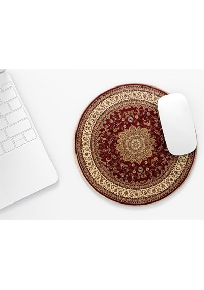 Halı Motif 1 - Yuvarlak Mouse Pad