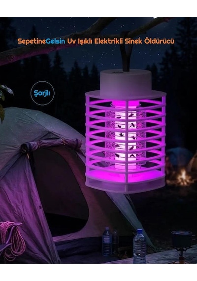 Sepetinegelsin Uv Işıklı Elektrikli Sinek Öldürücü