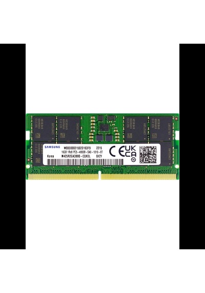 Samsung  Samso4800/16, 16gb, Ddr5, 4800mhz, Cl46, 1.1v Notebook Ram M425r2ga3bb0--cqkol