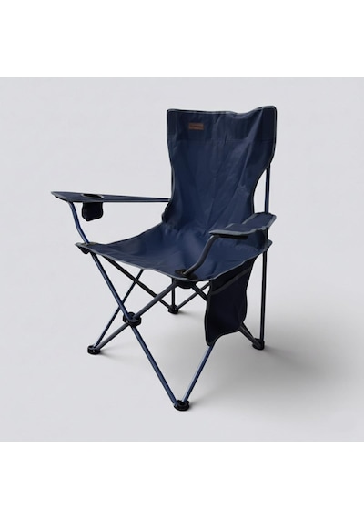 Madfox Campseat X90 Katlanır Kamp Sandalyesi Taşıma Çantalı Navy Blue