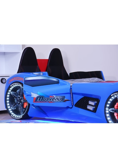 Setaymobilya Bazalı Audi V7 Arabalı Yatak + Ortopedik Yatak + Ücretsiz Kargo Setaymobilya Bazalı Audi V7 Arabalı Yatak + Ortopedik Yatak + Ücretsiz Kargo