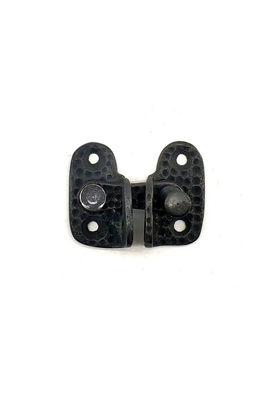 Antika Tarz Dekoratif Pirinç Mini Kapak Mandalı - 40x45 Mm, Oksit Ürün Adı
