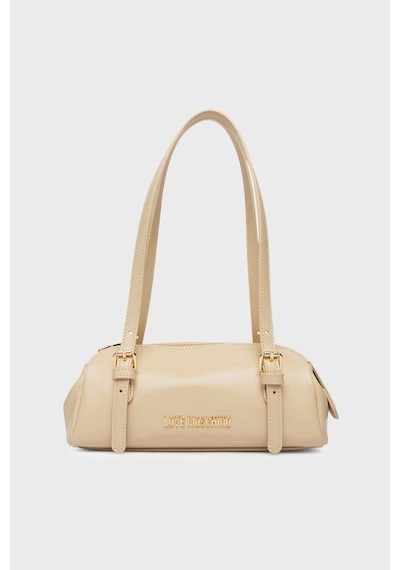 Love Moschino Logolu Ayarlanabilir Omuz Askılı Çanta Bayan Çanta Jc4101pp1ply0129 Bej