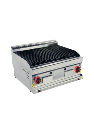 Karacasan Endüstriyel 120 Cm 700 Seri Set Üstü Lpg Tüplü Dökümlü Lavataş Izgara