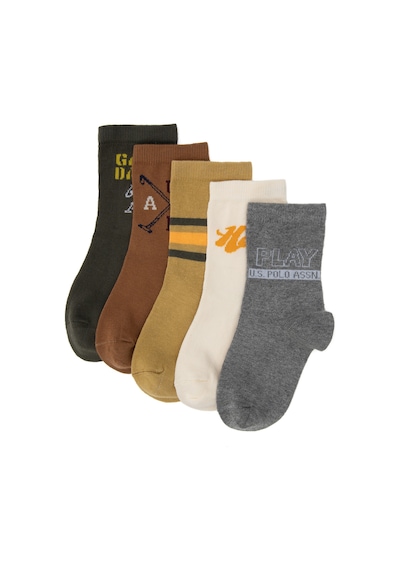 U.S. Polo Assn. U.s. Polo Assn. Erkek Çocuk Haki Çorap Soket 50318045-vr027