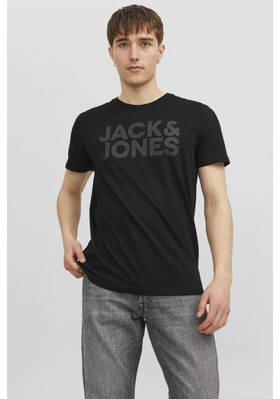Jack & Jones Jjecorp Logo Tee Ss O-neck Noos SIYAH