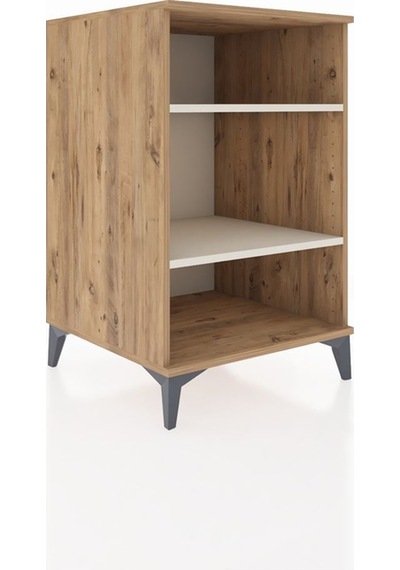 Kronos Komodin 2 Raflı 60x59x96 Çam-aytaşı Atlas Çam