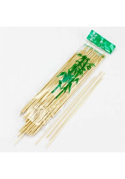 Bambu Çöp Şiş Çiçek Süsleme Çubuğu 25 Cm 90 Adet