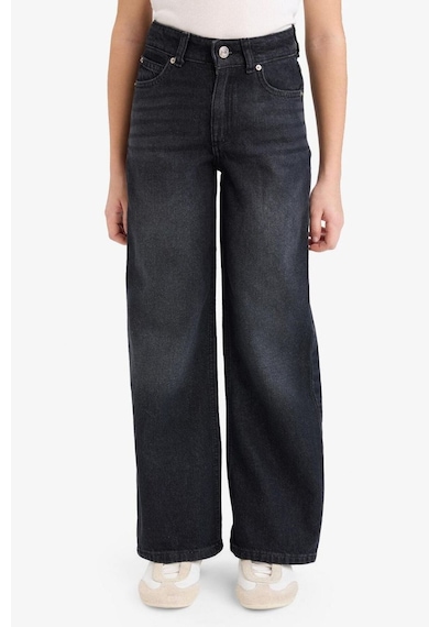 Defacto 90's Wıde Leg Geniş Paça Jean Pantolon Kız Çocuk G4647A826SP