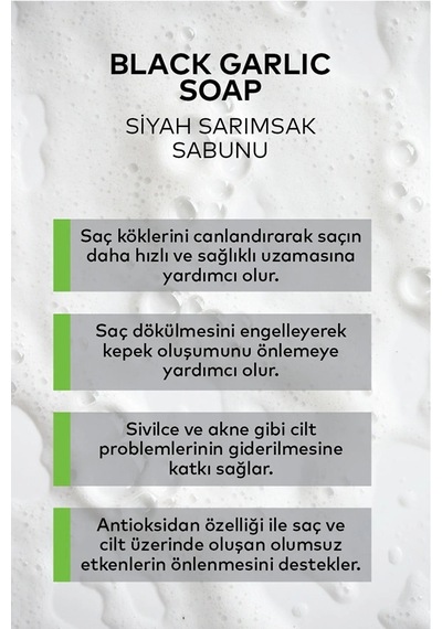 Maia Mc Siyah Sarımsak Sabunu 150 G