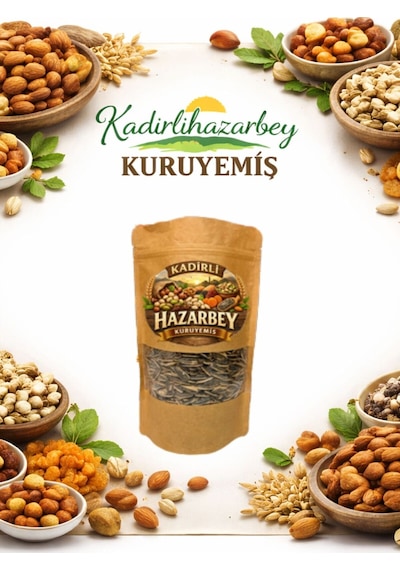 Kadirlihazarbey Siyah Tuzsuz Dakota Çekirdek 500 G