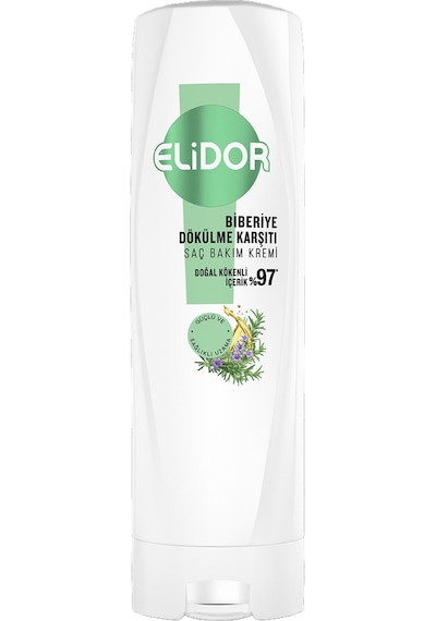 Elidor Biberiye Dökülme Karşıtı Saç Bakım Kremi 350 Ml 3 Adet