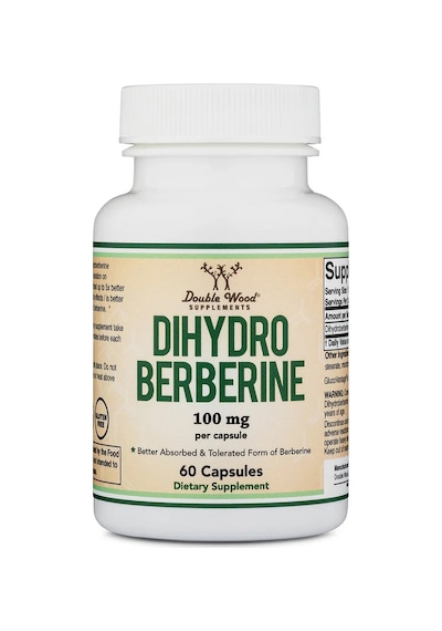 Double Wood Dıhydro Berberine 100 Mg 60 Kapsül Better Absorded & Tolered Form Of Berberine