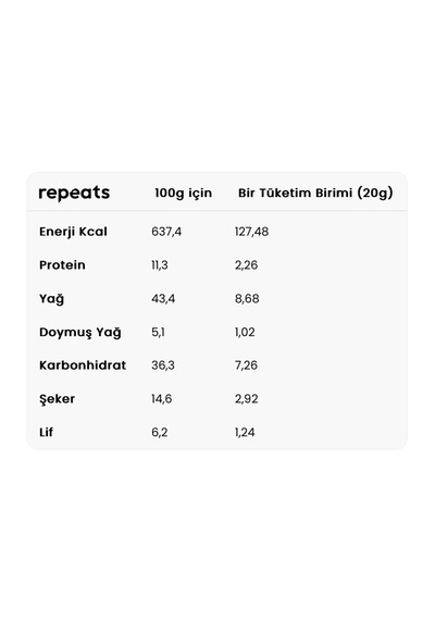 Extra Proteinli Cevizli Kurabiye Tadında Krema 350gr