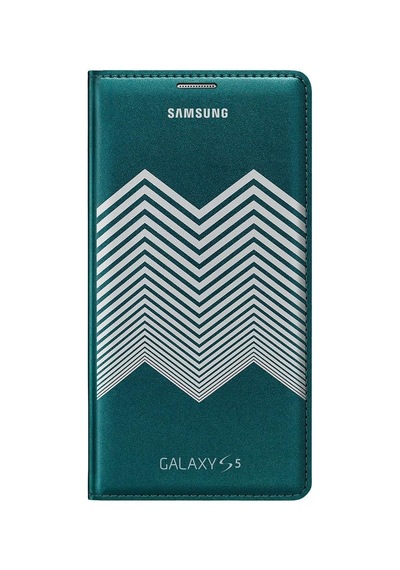 Flip Wallet Kirkwood Yeşil + Gümüş Ef-wg900rkegww Galaxy S5 İçin Çok Renkli