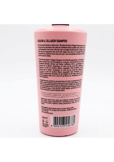 Morokon Keratin & Collagen Şampuan 1000 Ml 2 Adet Tüm Saçlar