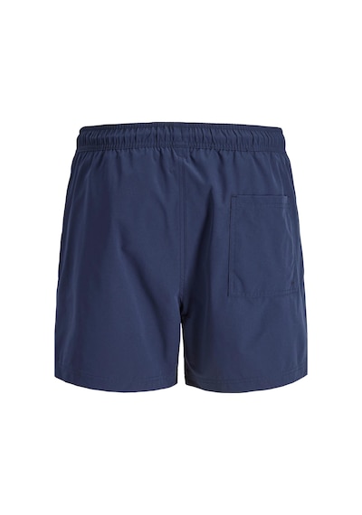 Jack & Jones Jpstmauı Tropic Erkek Deniz Şortu Regular Fit Siyah Mayo Şort Laçivert