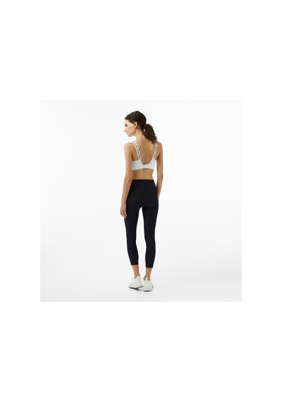 Under Armour Meridian Rib Kadın Siyah Koşu Tayt 1386467 Siyah