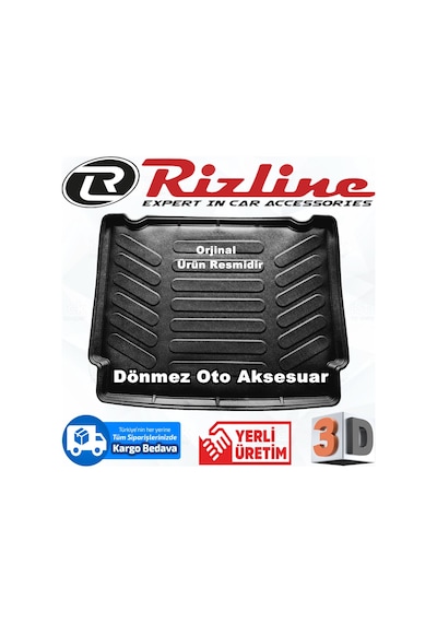 Clio 4 Stw 3D Bagaj Havuzu Paspası 2012 Sonrası Rizline N11.5318