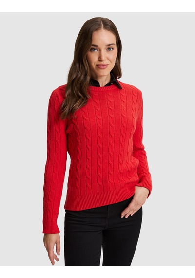 Pierre Cardin Kırmızı Regular Fit Kazak 50331418 Vr030