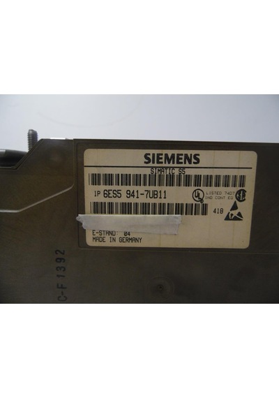 6es5941-7ub11 Cpu941 Centr.contr.mod. F. S5-115u