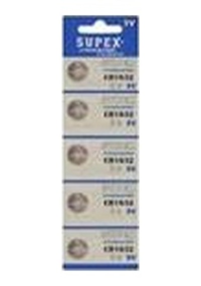 Supex Cr1632-c5 3v Lityum Düğme Pil 5'li Paket