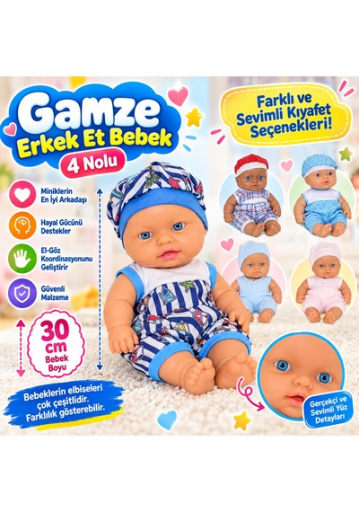 Storeşahin 0035 Gamze, Erkek Et Bebek - 4 Nolu Adet Fiyatıdır Shn0720