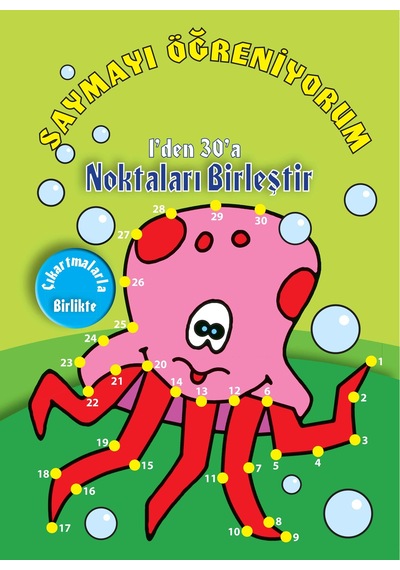 Saymayı Öğreniyorum 1'den 30'a Noktaları Birleştir - Rxlu-590130
