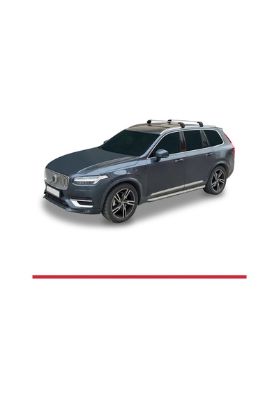 Volvo Xc90 2015 Ve Sonrası İle Uyumlu Ace-2 Ara Atkı Tavan Barı Gri