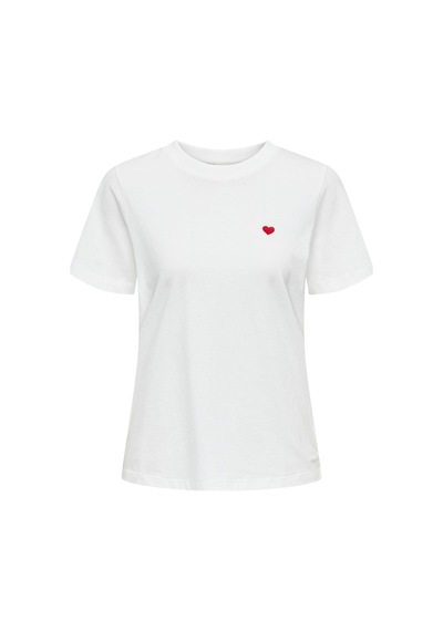 Only Jdypısa S/s Prınt Top Jrs Noos Beyaz