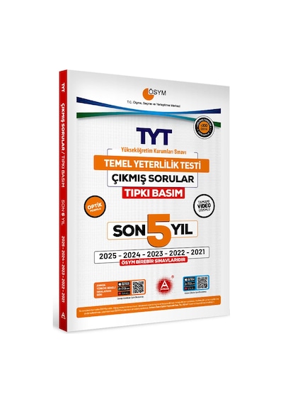 Son 5 Yıl Tyt Çıkmış Sorular-tıpkı Basım-bire Bir Ösym-tamamı Video Çözümlü