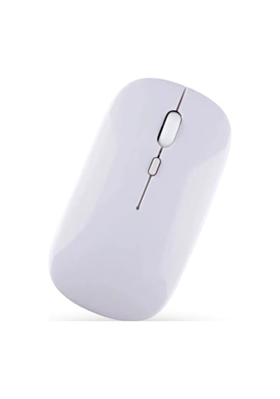 Büro Ev Ofis Bilgisayarı İçin Beyaz Bluetooth Mouse Diğer